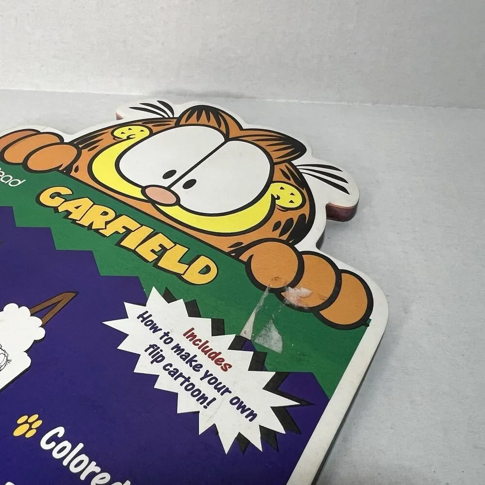Garfield Scratch Pad and used Looks Like Salad To Me Notebook Mead